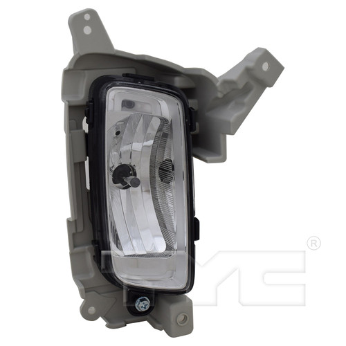 Right CAPA Certified Fog Light Assembly 19-6071-00-9 - front view
