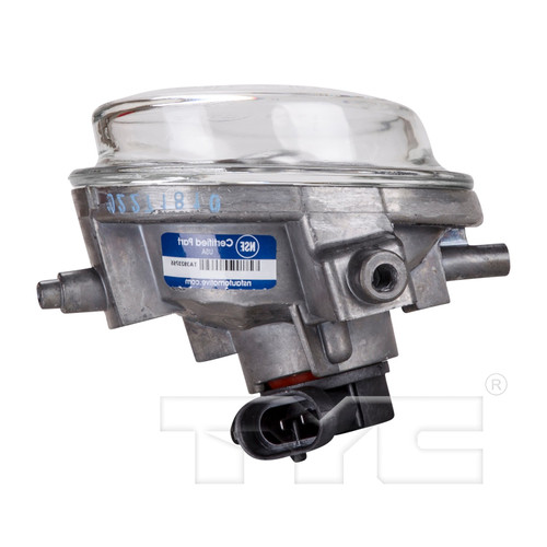 Left Fog Light Assembly 19-6090-00 - bottom view