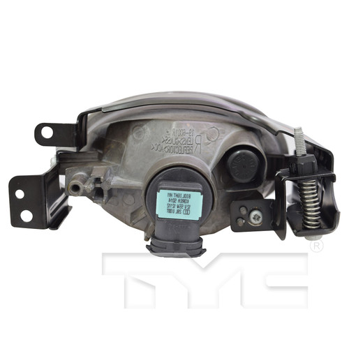 Left Fog Light Assembly 19-6120-00 - back view