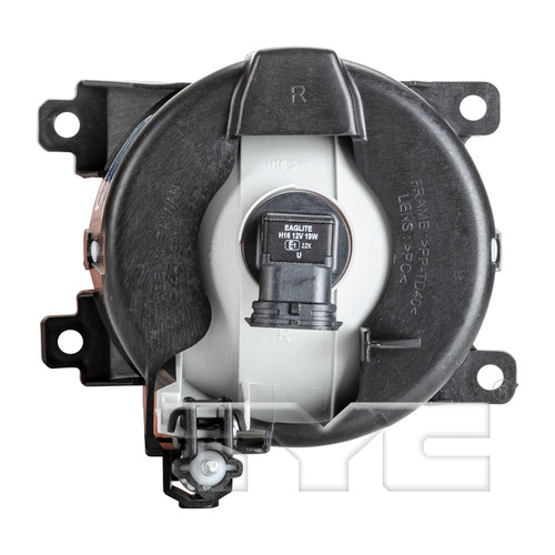 Right CAPA Certified Fog Light Assembly 19-6081-00-9 - back view