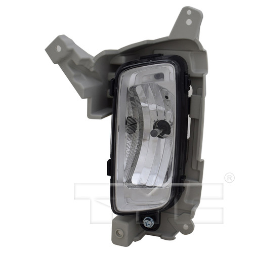 Left CAPA Certified Fog Light Assembly 19-6072-00-9 - front view