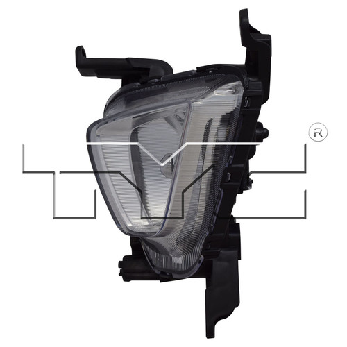 Right Fog Light Assembly 19-6125-00 - connector view