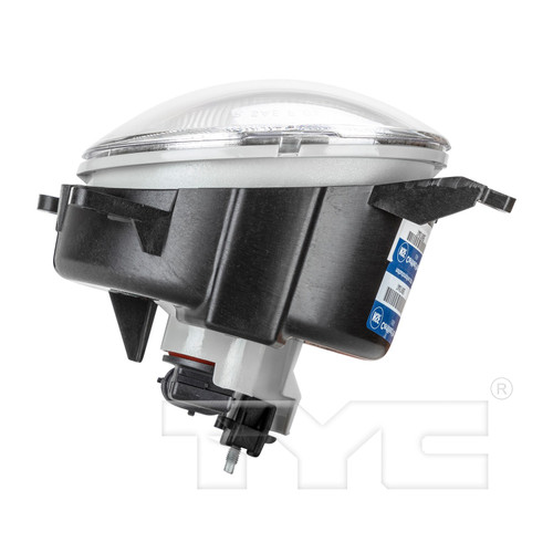 Left CAPA Certified Fog Light Assembly 19-6082-00-9 - top view