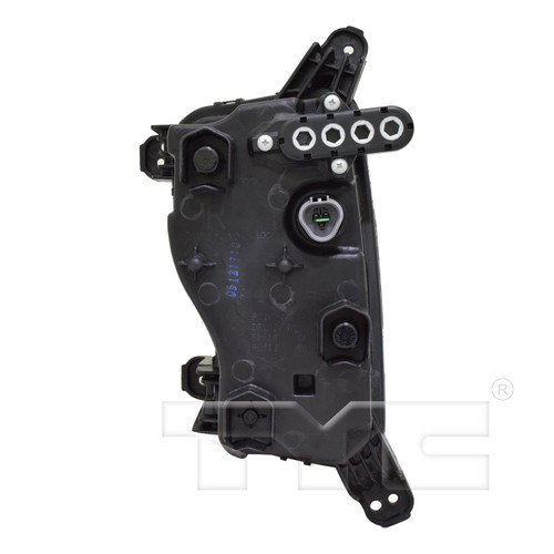 Right CAPA Certified Fog Light Assembly 19-6195-00-9 - back view