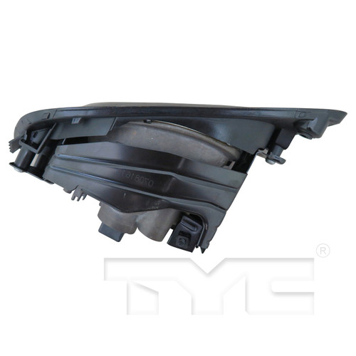 Left CAPA Certified Fog Light Assembly 19-6092-00-9 - top view