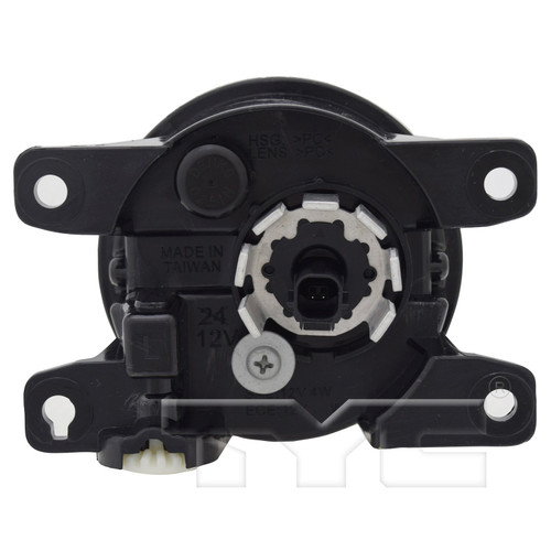 Left CAPA Certified Fog Light Assembly 19-6260-00-9 - back view