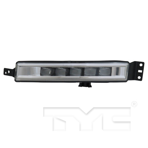 Left CAPA Certified Fog Light Assembly 19-6160-00-9 - front view