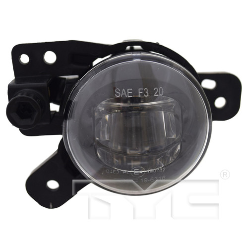 Left CAPA Certified Fog Light Assembly 19-6318-00-9 - front view