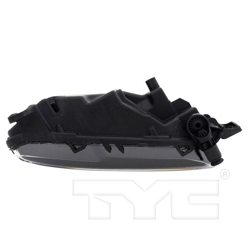 Left CAPA Certified Fog Light Assembly 19-6340-00-9 - bottom view