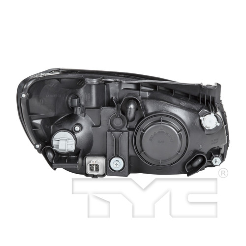 Left Headlight Assembly 20-11848-00 - back view