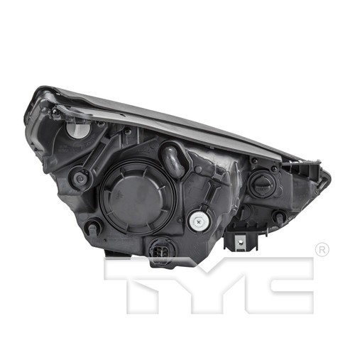 Left Headlight Assembly 20-12362-00 - back view