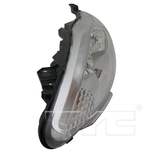 Left CAPA Certified Headlight Assembly 20-12446-00-9 - connector view