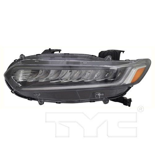 Left CAPA Certified Headlight Assembly 20-16258-00-9 - front view