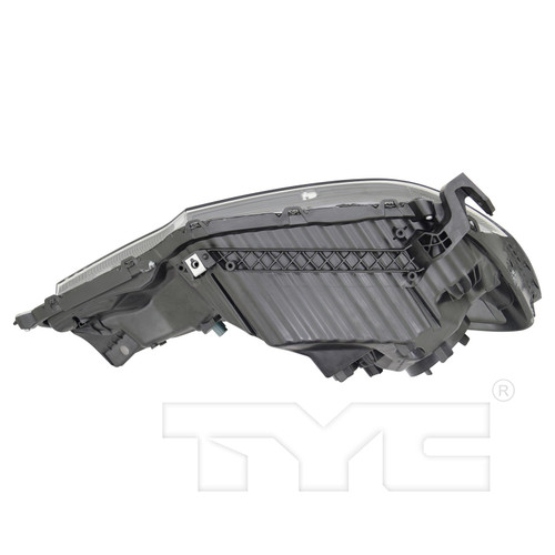Left CAPA Certified Headlight Assembly 20-16168-00-9 - bottom view