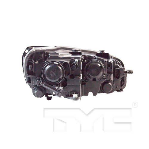 Left CAPA Certified Headlight Assembly 20-12800-00-9 - back view