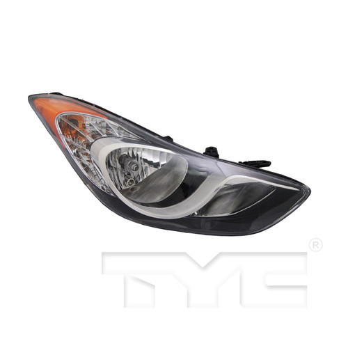 Right CAPA Certified Headlight Assembly 20-12551-00-9 - front view