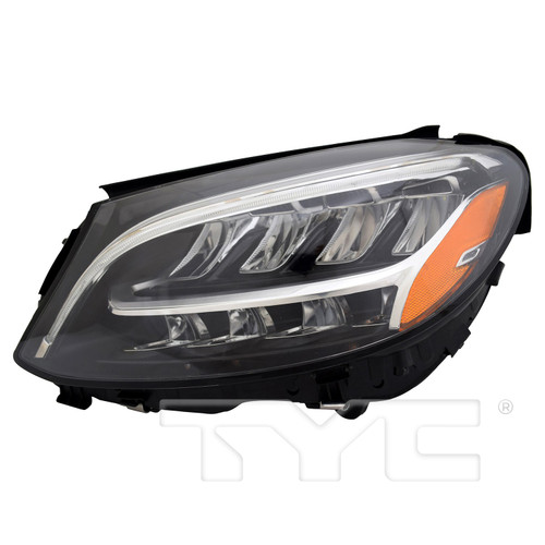 Left Headlight Assembly 20-17042-00 - front view