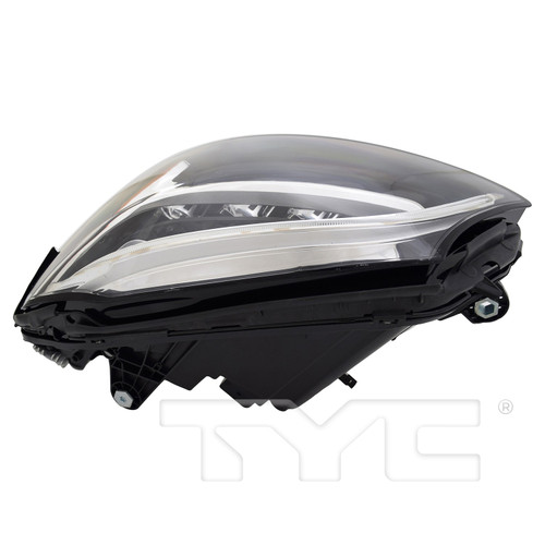 Left Headlight Assembly 20-17042-00 - top view