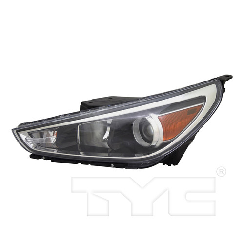Left CAPA Certified Headlight Assembly 20-16334-00-9 - front view