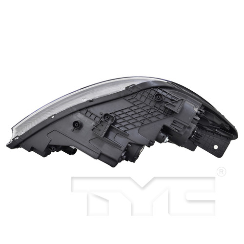 Left Headlight Assembly 20-16966-00 - bottom view