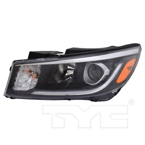 Left Headlight Assembly 20-16966-90 - front view