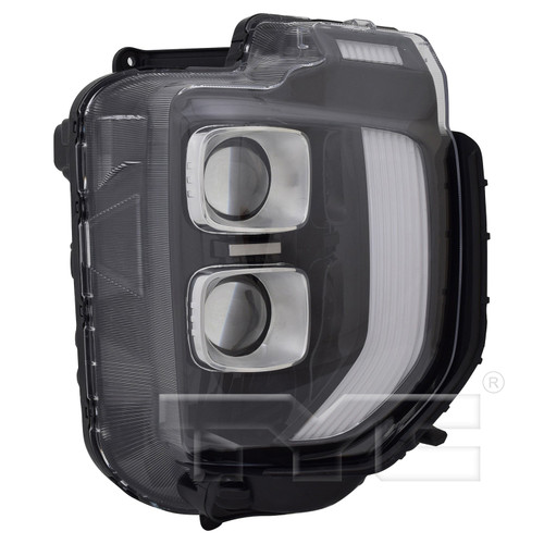 Right CAPA Certified Headlight Assembly 20-17395-00-9 - front view