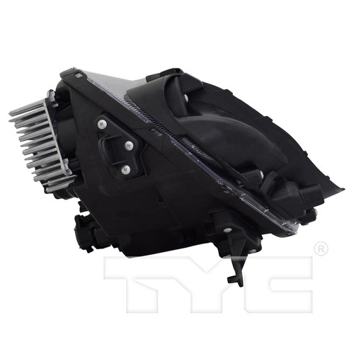 Right CAPA Certified Headlight Assembly 20-17395-00-9 - bottom view