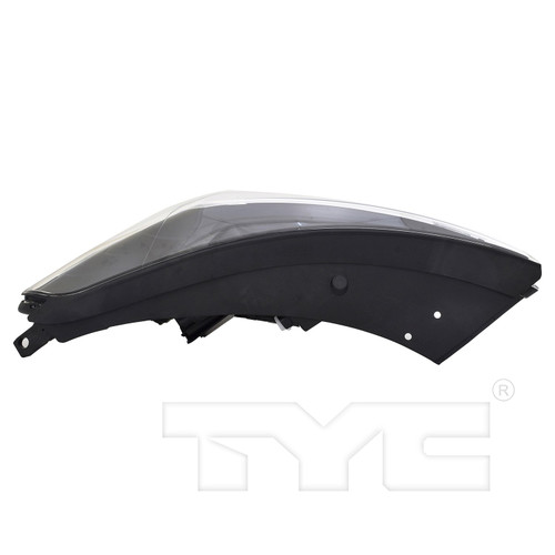 Left Headlight Assembly 20-17014-00 - top view