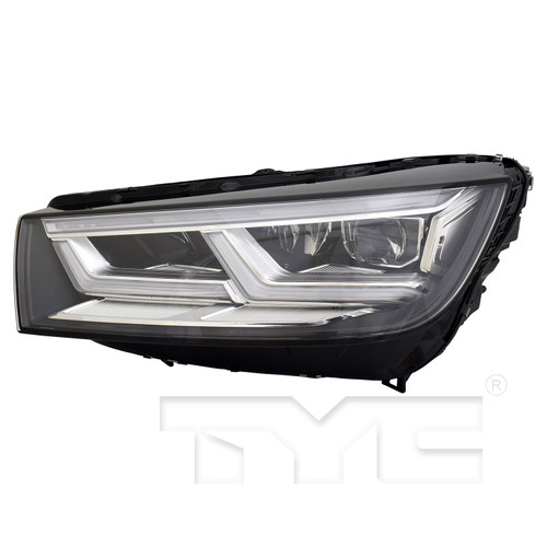 Left CAPA Certified Headlight Assembly 20-17096-00-9 - front view