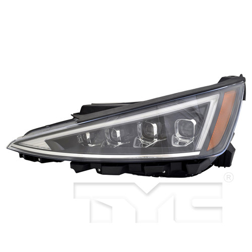 Left CAPA Certified Headlight Assembly 20-17432-00-9 - front view