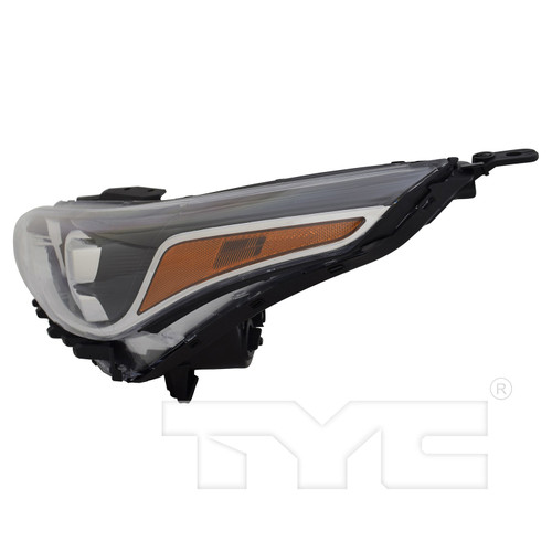 Left Headlight Assembly 20-17354-00 - side view
