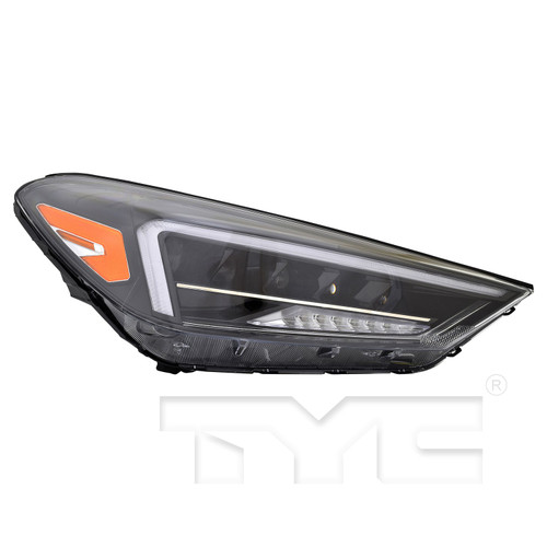 Right CAPA Certified Headlight Assembly 20-17015-00-9 - front view