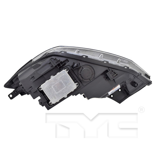 Right CAPA Certified Headlight Assembly 20-17015-00-9 - bottom view