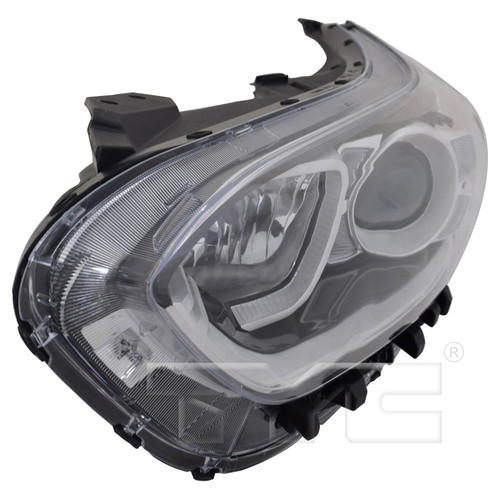 Left CAPA Certified Headlight Assembly 20-17354-00-9 - angled view