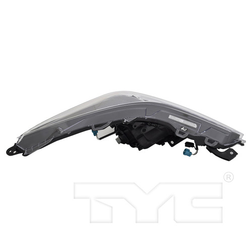 Left CAPA Certified Headlight Assembly 20-17174-00-9 - top view