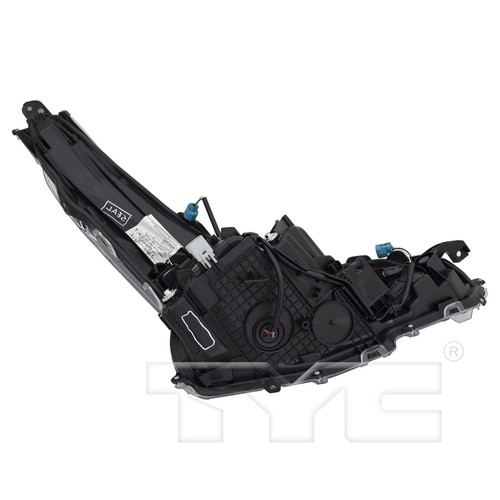 Left CAPA Certified Headlight Assembly 20-17174-00-9 - bottom view