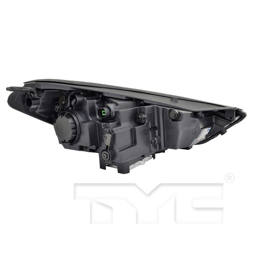 Left CAPA Certified Headlight Assembly 20-17016-00-9 - back view
