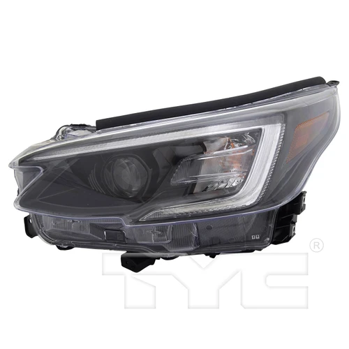 Left CAPA Certified Headlight Assembly 20-17360-00-9 - front view
