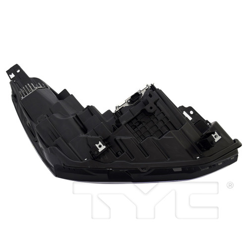 Left CAPA Certified Headlight Assembly 20-17954-00-9 - bottom view