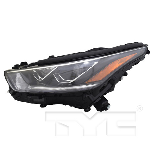 Left CAPA Certified Headlight Assembly 20-17500-00-9 - front view
