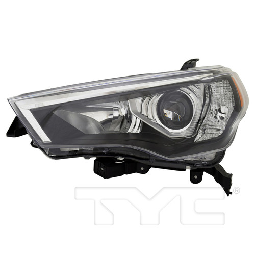 Left CAPA Certified Headlight Assembly 20-19076-01-9 - front view