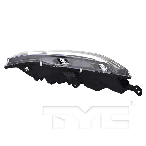 Right CAPA Certified Headlight Assembly 20-17863-00-9 - top view