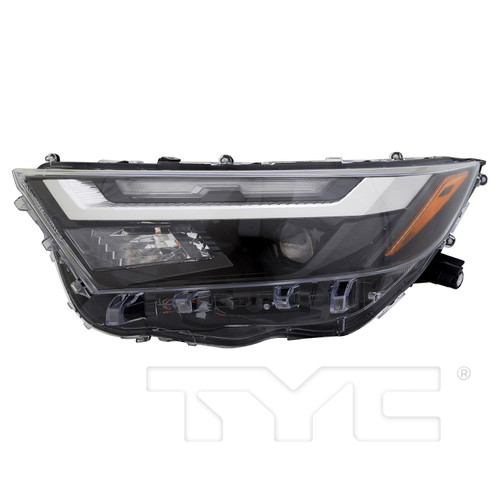 Left CAPA Certified Headlight Assembly 20-19196-00-9 - front view