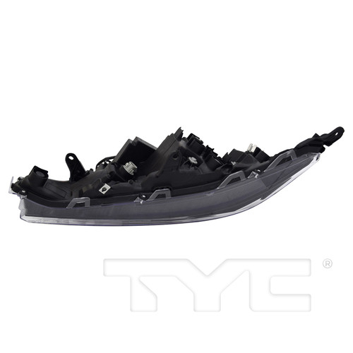 Left CAPA Certified Headlight Assembly 20-19196-00-9 - top view