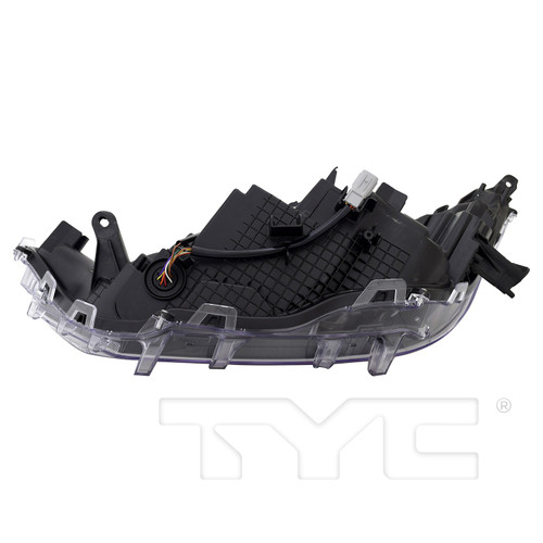 Right CAPA Certified Headlight Assembly 20-19197-00-9 - bottom view