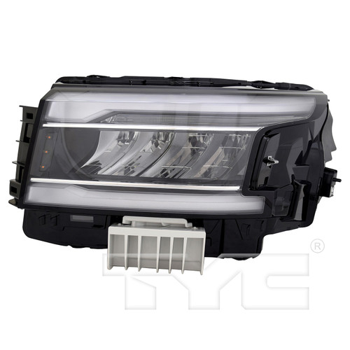 Left CAPA Certified Headlight Assembly 20-19088-00-9 - front view