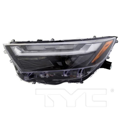 Left CAPA Certified Headlight Assembly 20-19198-00-9 - front view