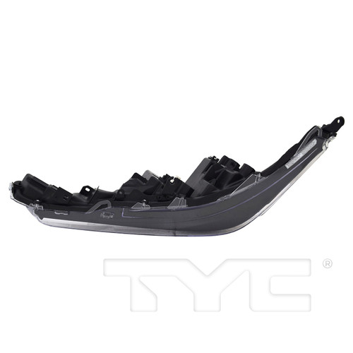 Left CAPA Certified Headlight Assembly 20-19444-00-9 - top view