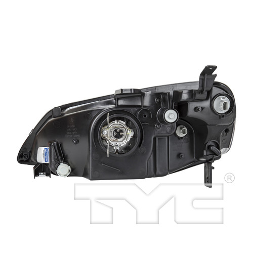 Right CAPA Certified Headlight Assembly 20-5949-01-9 - back view