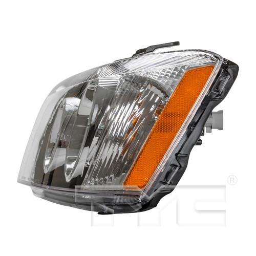 Left CAPA Certified Headlight Assembly 20-6174-01-9 - side view